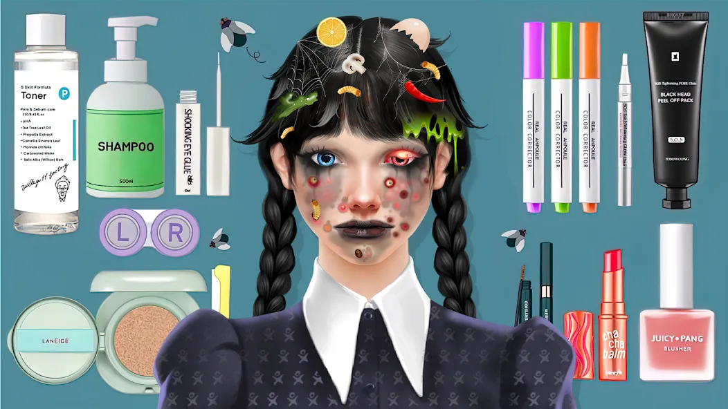 Взлом ASMR Doctor Makeup Salon games — Новые макияжи и без рекламы — скриншот 1