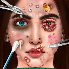 Взлом ASMR Doctor Makeup Salon games — Новые макияжи и без рекламы