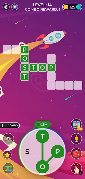 Word Game. Crossword Search Pu Mod APK Безлимитные подсказки и ходы — Скачать на Андроид — скриншот 4