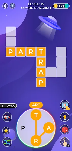 Word Game. Crossword Search Pu Mod APK Безлимитные подсказки и ходы — Скачать на Андроид — скриншот 5