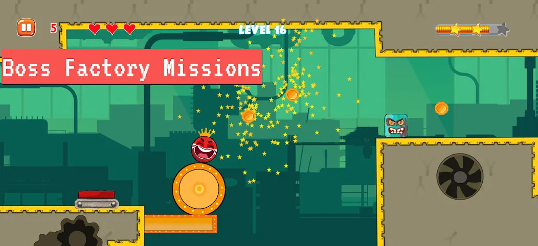 Скачать Bounce Ball 4: Red Season 4 — Безлимитные жизни и открыты все уровни — скриншот 2