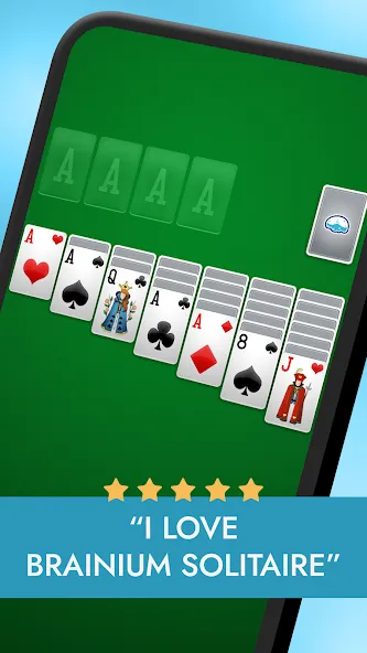 Скачать взломанную Solitaire: Classic Card Games — Без рекламы и подсказки — скриншот 2