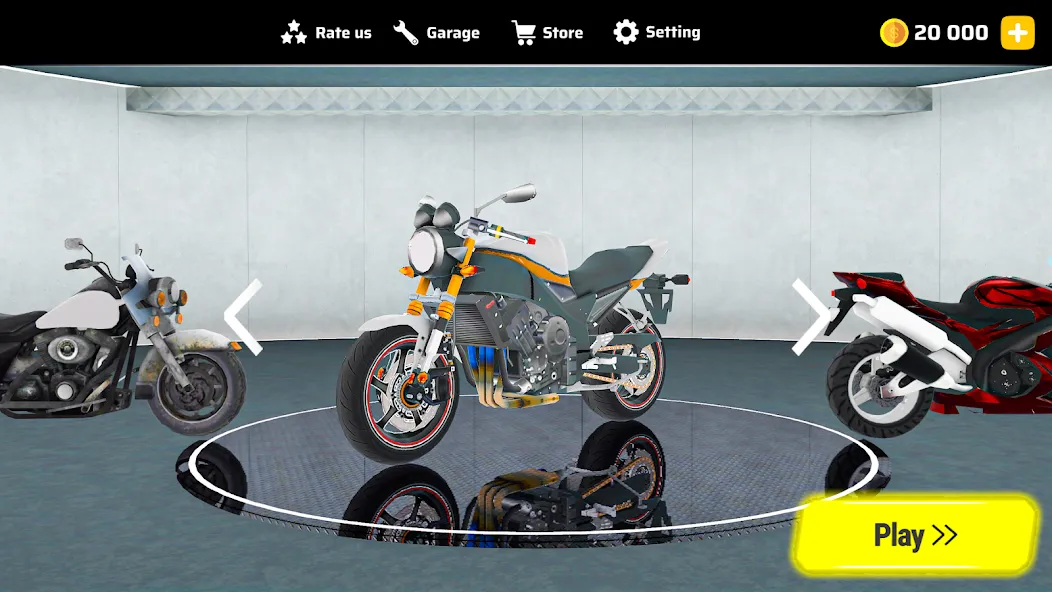 Скачать Moto Bike Race 3D Motorcycles на телефон — Безлимитные деньги и нитро — скриншот 5