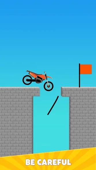 Скачать взлом Draw Bridge Puzzle: Brain Game на Андроид — Без рекламы и все уровни открыты — скриншот 3