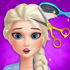 Скачать Hair Salon: Beauty Salon Game — Модификация Все прически и аксессуары открыты