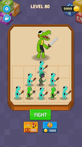 Merge Monster Friends (Мод Слияние монстров без ограничений) — скриншот 3