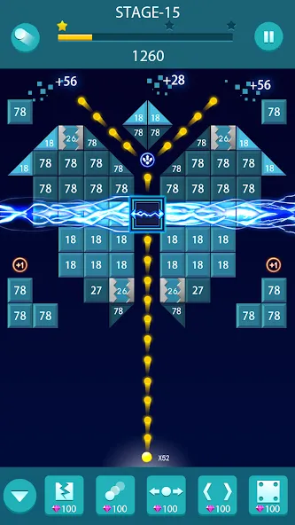 Скачать взлом Bricks and Balls - Brick Game на Андроид — Без рекламы и бесконечные жизни — скриншот 2 Скачать взлом Bricks and Balls - Brick Game на Андроид — Без рекламы и бесконечные жизни — скриншот 2