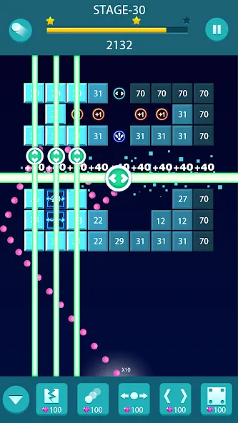 Скачать взлом Bricks and Balls - Brick Game на Андроид — Без рекламы и бесконечные жизни — скриншот 3 Скачать взлом Bricks and Balls - Brick Game на Андроид — Без рекламы и бесконечные жизни — скриншот 3