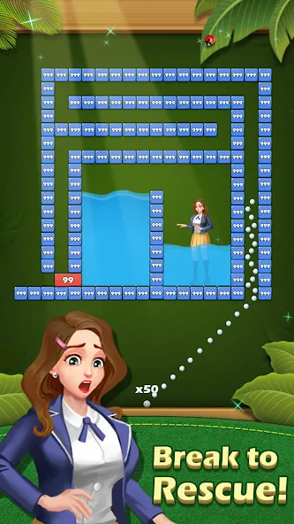 Скачать взломанную Breaker Fun - Rescue Adventure — Безлимитные монеты и бустеры — скриншот 5 Скачать взломанную Breaker Fun - Rescue Adventure — Безлимитные монеты и бустеры — скриншот 5