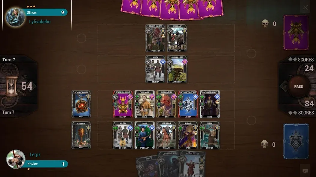 The Art of War: Card Game (Мод Безлимитные деньги и все карты) — скриншот 3