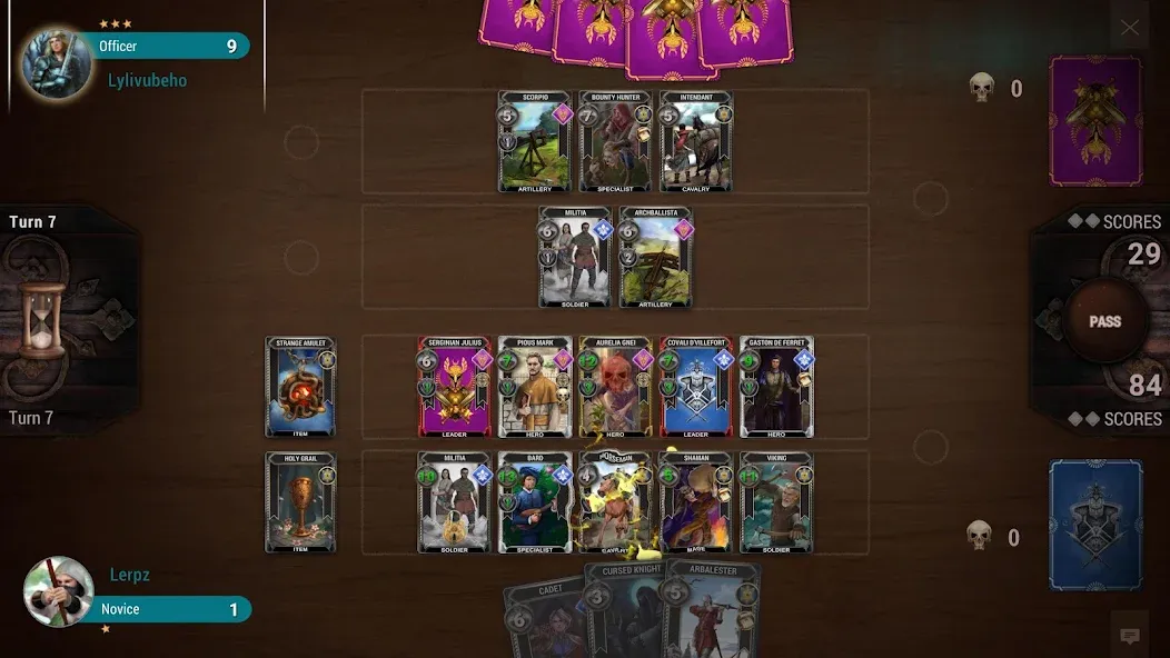 The Art of War: Card Game (Мод Безлимитные деньги и все карты) — скриншот 4