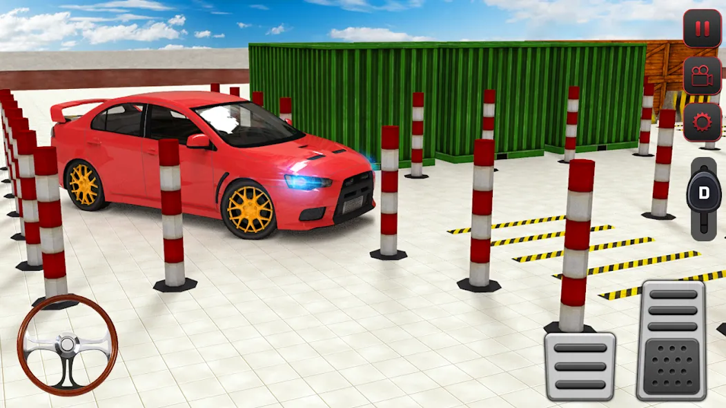 Взломанная Car Games: Advance Car Parking на Андроид — Безлимитные деньги и все машины открыты — скриншот 1