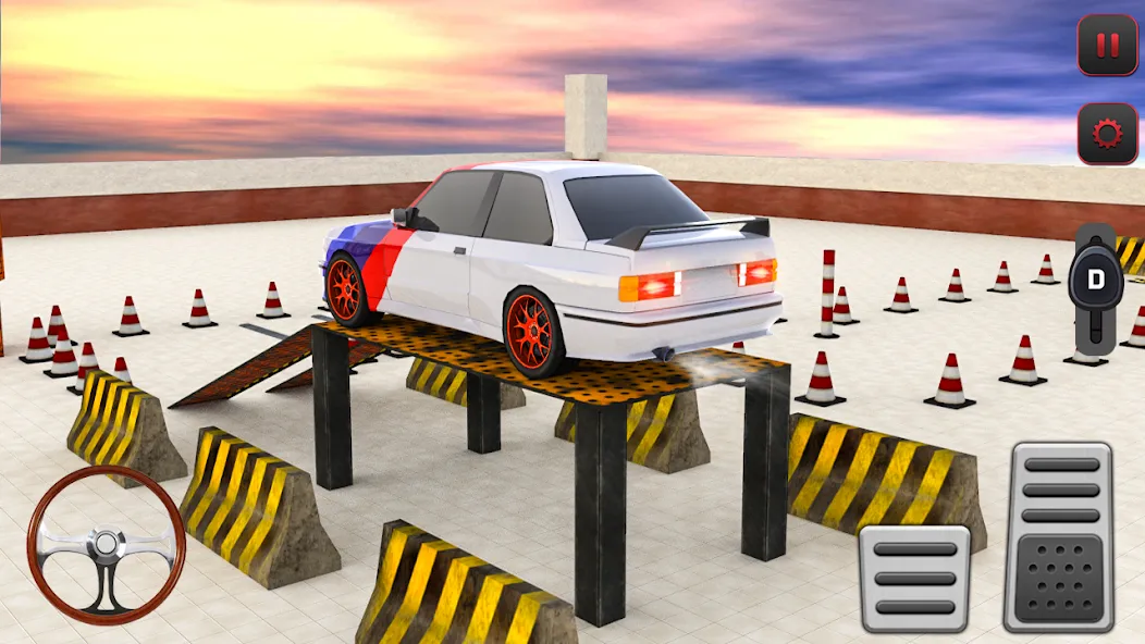 Взломанная Car Games: Advance Car Parking на Андроид — Безлимитные деньги и все машины открыты — скриншот 3