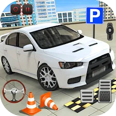 Взломанная Car Games: Advance Car Parking на Андроид — Безлимитные деньги и все машины открыты