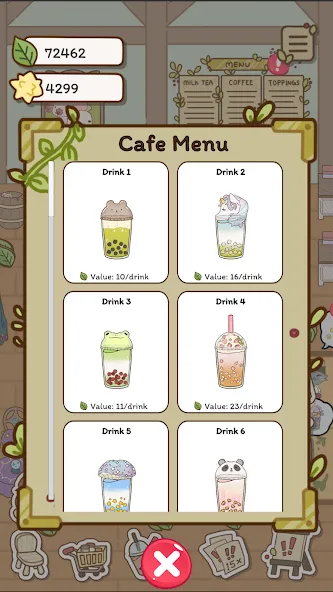 Boba Story MOD — Безлимитные монеты и все рецепты на Андроид — скриншот 3