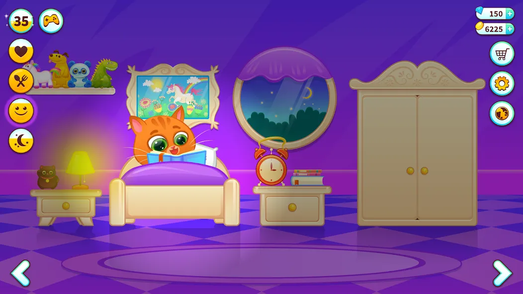 Скачать Bubbu – My Virtual Pet Cat (Мод: Безлимитные монеты и все предметы) на Андроид — скриншот 5