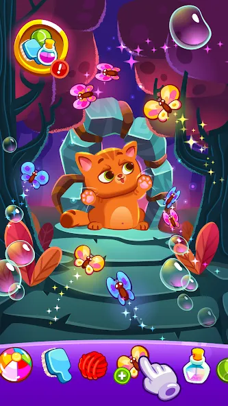 Скачать Bubbu Jewels - Merge Puzzle (Мод: Безлимитные жизни и бустеры) на Андроид — скриншот 3