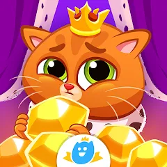 Скачать Bubbu Jewels - Merge Puzzle (Мод: Безлимитные жизни и бустеры) на Андроид