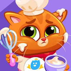 Bubbu Restaurant - My Cat Game — Мод: Много монет и все блюда открыты