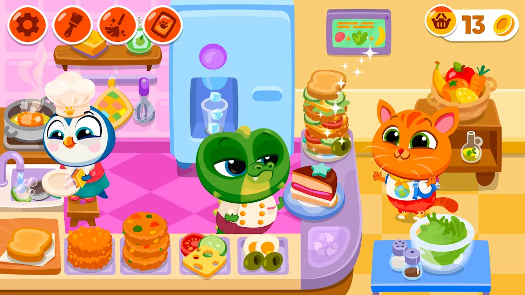 Bubbu School - My Virtual Pets MOD APK на Android — Безлимитные монеты и все питомцы — скриншот 2 Bubbu School - My Virtual Pets MOD APK на Android — Безлимитные монеты и все питомцы — скриншот 2
