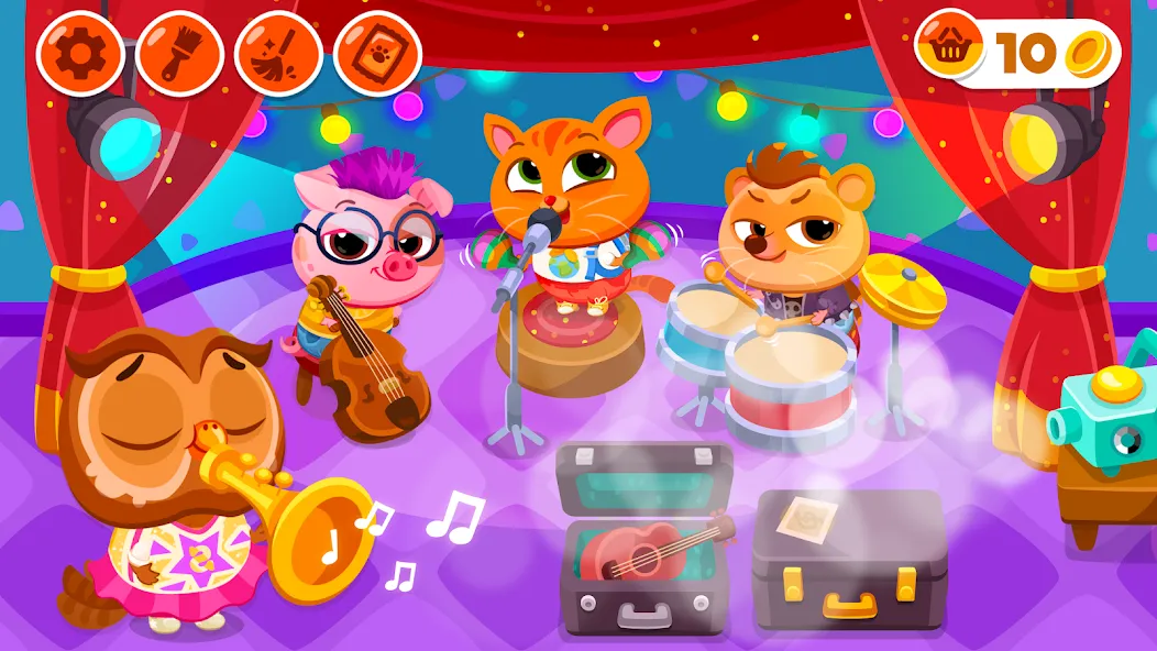 Bubbu School - My Virtual Pets MOD APK на Android — Безлимитные монеты и все питомцы — скриншот 3 Bubbu School - My Virtual Pets MOD APK на Android — Безлимитные монеты и все питомцы — скриншот 3
