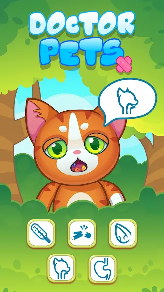 Doctor Pets MOD APK — Безлимитные монеты и все питомцы — скриншот 1