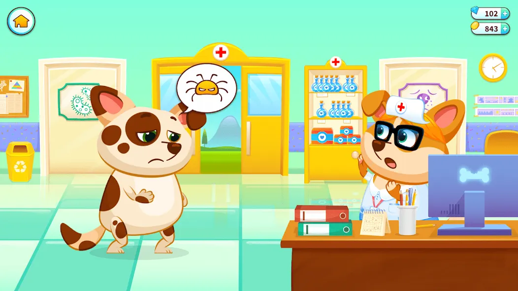 Duddu - My Virtual Pet Dog Mod APK Безлимитные монеты и все предметы — Скачать на Андроид — скриншот 2