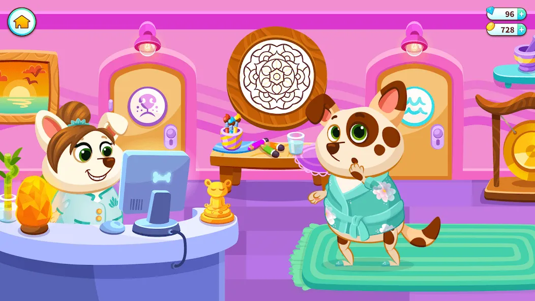 Duddu - My Virtual Pet Dog Mod APK Безлимитные монеты и все предметы — Скачать на Андроид — скриншот 5