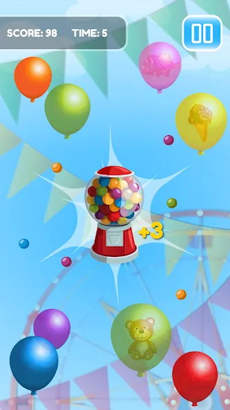 Pop Balloon Kids — Много воздушных шаров и уровней — скриншот 5