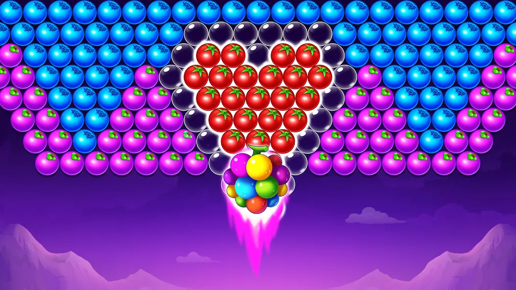 Bubble Shooter Splash — Взломанная версия (Безлимитные монеты и жизни) — скриншот 1