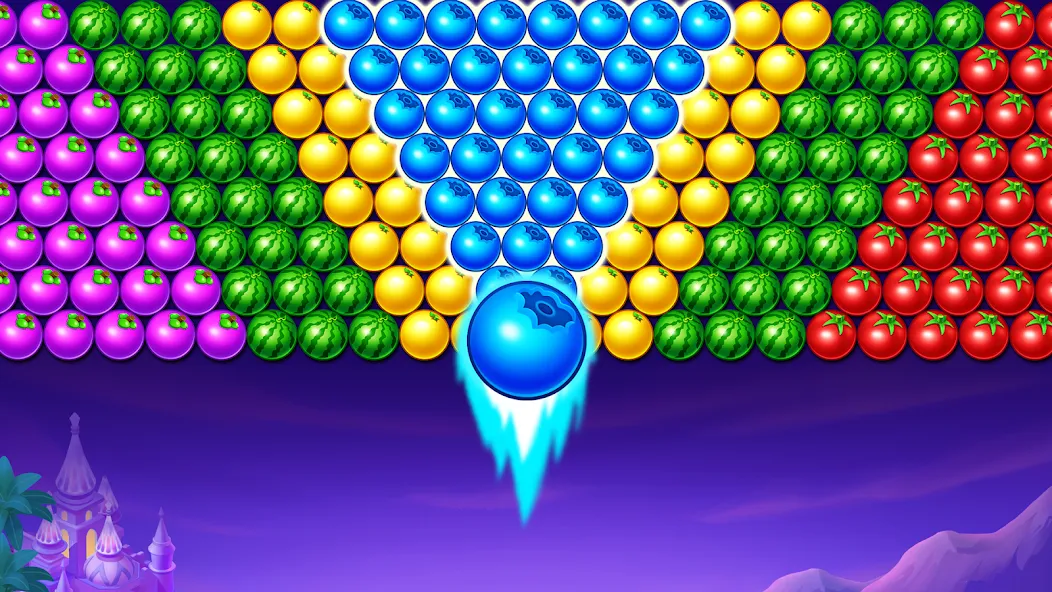 Bubble Shooter Splash — Взломанная версия (Безлимитные монеты и жизни) — скриншот 2