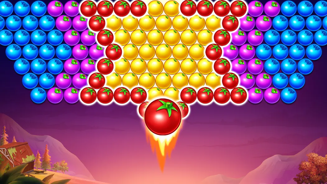 Bubble Shooter Splash — Взломанная версия (Безлимитные монеты и жизни) — скриншот 3
