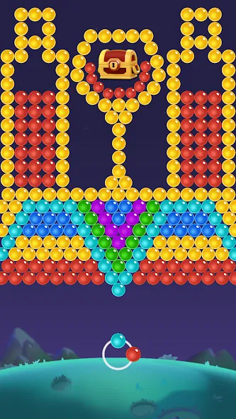 Bubble Pop! Cannon Shooter — Мод: Безлимитные монеты и жизни — скриншот 1
