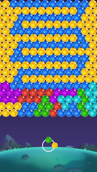 Bubble Pop! Cannon Shooter — Мод: Безлимитные монеты и жизни — скриншот 2