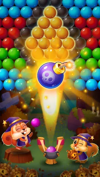 Bubble Shooter Rescue на Андроид — Безлимитные жизни и монеты — скриншот 5