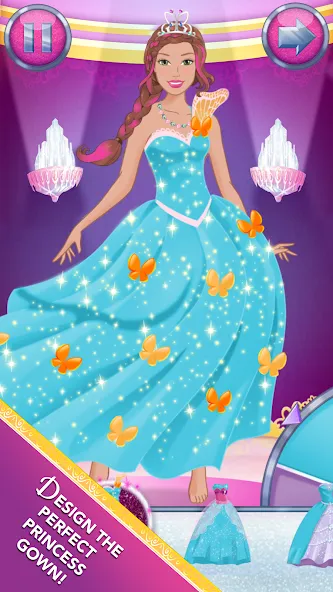 Скачать Barbie Magical Fashion на Android — Безлимитные монеты и все наряды — скриншот 3