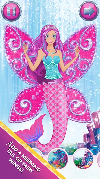 Скачать Barbie Magical Fashion на Android — Безлимитные монеты и все наряды — скриншот 4