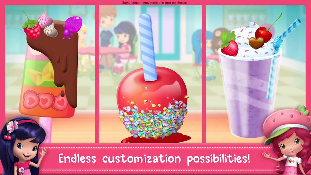 Strawberry Shortcake Sweets Mod APK Безлимитные сладости и открыты все уровни — Скачать на Андроид — скриншот 2