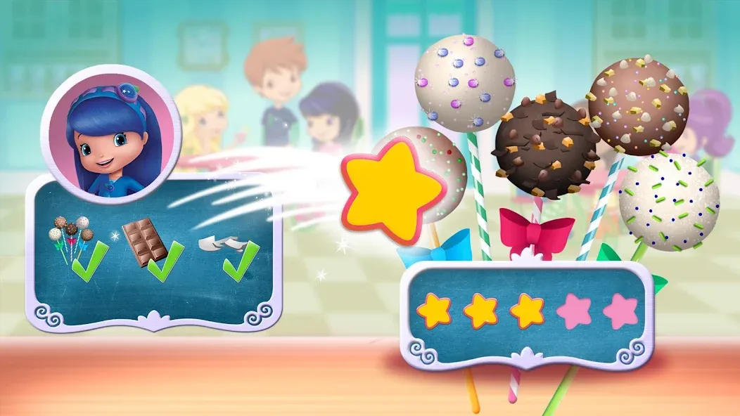 Strawberry Shortcake Sweets Mod APK Безлимитные сладости и открыты все уровни — Скачать на Андроид — скриншот 4
