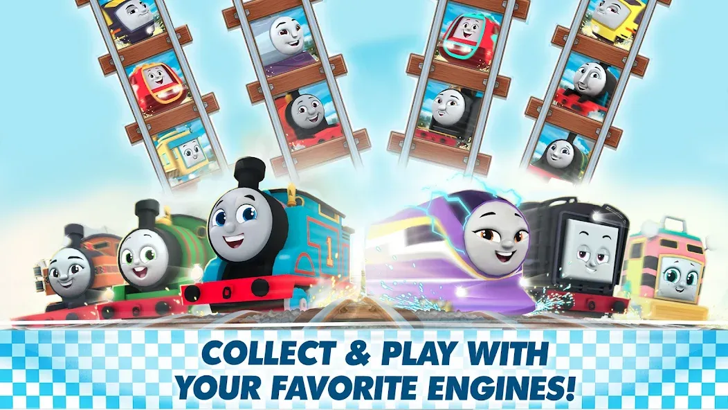 Thomas & Friends: Go Go Thomas — Безлимитные монеты и открытые поезда — скриншот 4