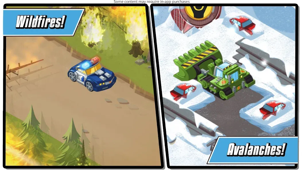 Transformers Rescue Bots: Hero — Взломанная версия (Без рекламы и все герои разблокированы) — скриншот 5