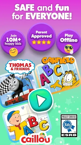 Скачать Budge World - Kids Games 2-7 (Мод: Все игры открыты и без рекламы) на Андроид — скриншот 3