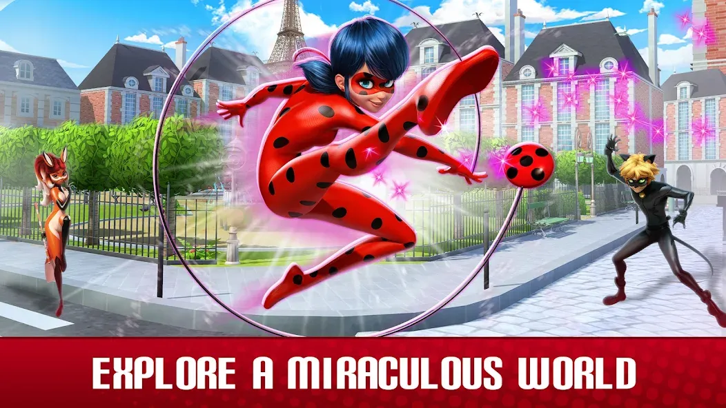 Miraculous Life на Андроид — Мод Безлимитные монеты и все персонажи — скриншот 1
