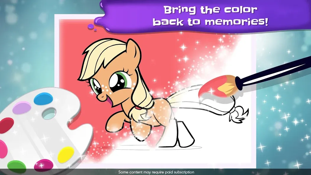 My Little Pony Color By Magic — Взломанная версия (Все раскраски и персонажи открыты) — скриншот 2