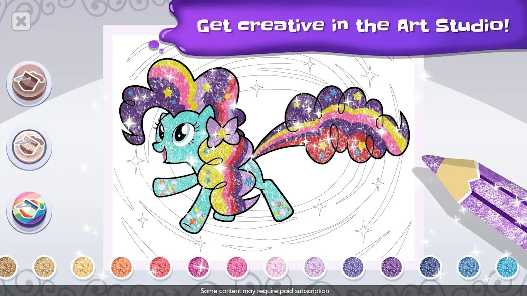 My Little Pony Color By Magic — Взломанная версия (Все раскраски и персонажи открыты) — скриншот 5