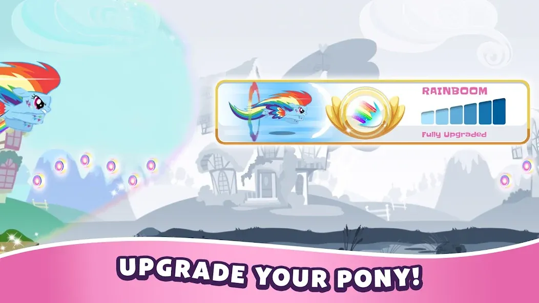 Скачать My Little Pony Rainbow Runners — Безлимитные монеты и все персонажи — скриншот 3 Скачать My Little Pony Rainbow Runners — Безлимитные монеты и все персонажи — скриншот 3