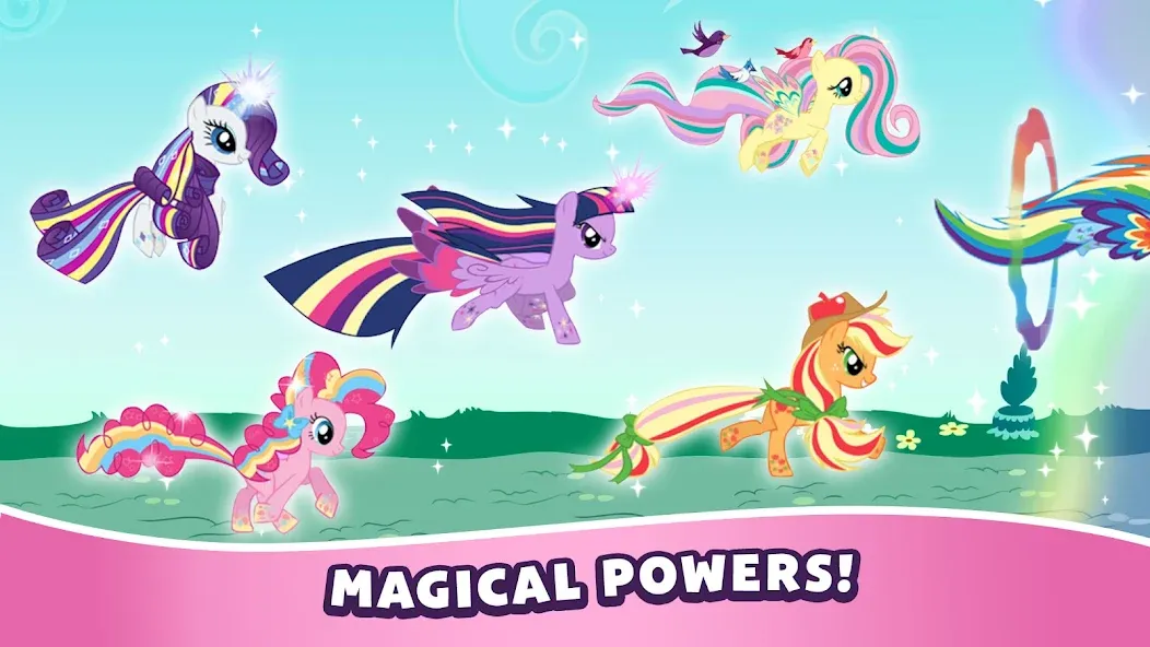 Скачать My Little Pony Rainbow Runners — Безлимитные монеты и все персонажи — скриншот 4 Скачать My Little Pony Rainbow Runners — Безлимитные монеты и все персонажи — скриншот 4