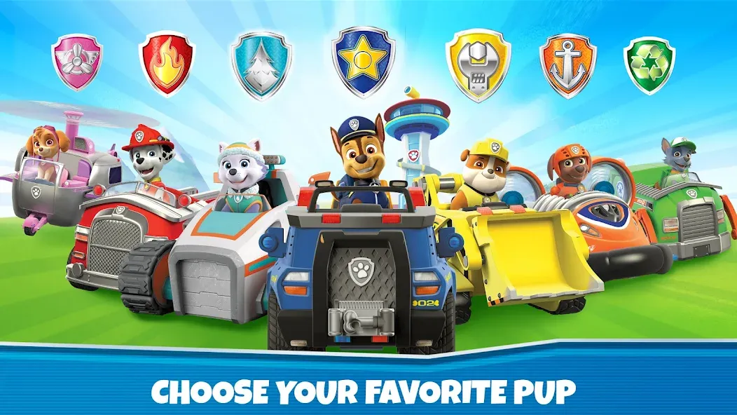 PAW Patrol Rescue World — Мод: Безлимитные монеты и все щенки открыты — скриншот 1