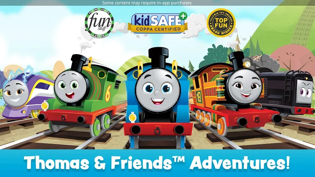 Thomas & Friends: Magic Tracks (Мод Безлимитные монеты и все поезда) — скриншот 1
