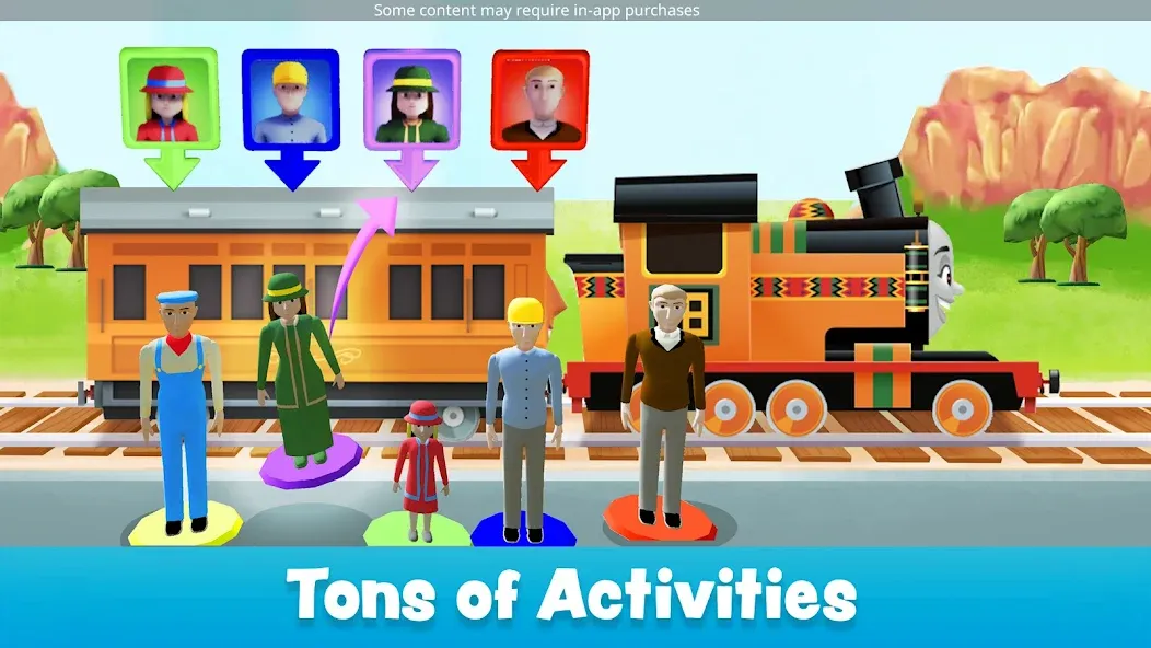 Thomas & Friends: Magic Tracks (Мод Безлимитные монеты и все поезда) — скриншот 5